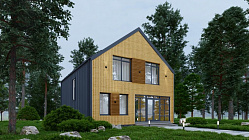 Заказать Проект дома 130 м²